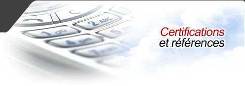 certifications et references